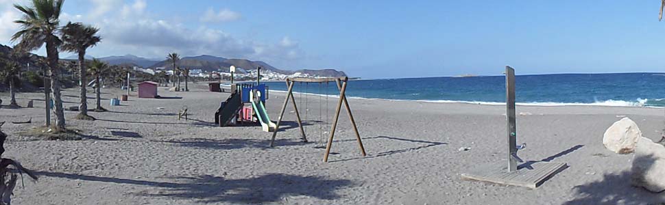 Carboneras. Playas en Cabo de Gata