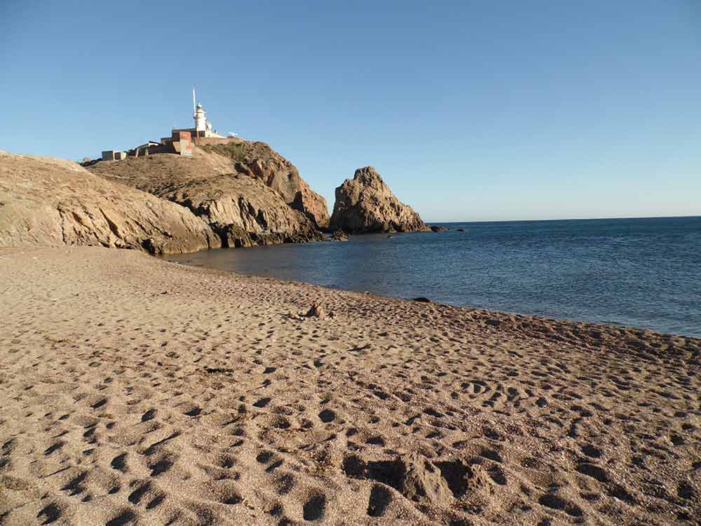 Playa del Corralete o Ancón de cabo de Gata