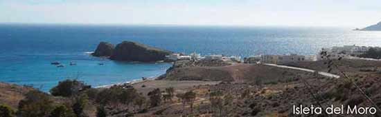 Isleta del Moro. Pueblos en Cabo de Gata